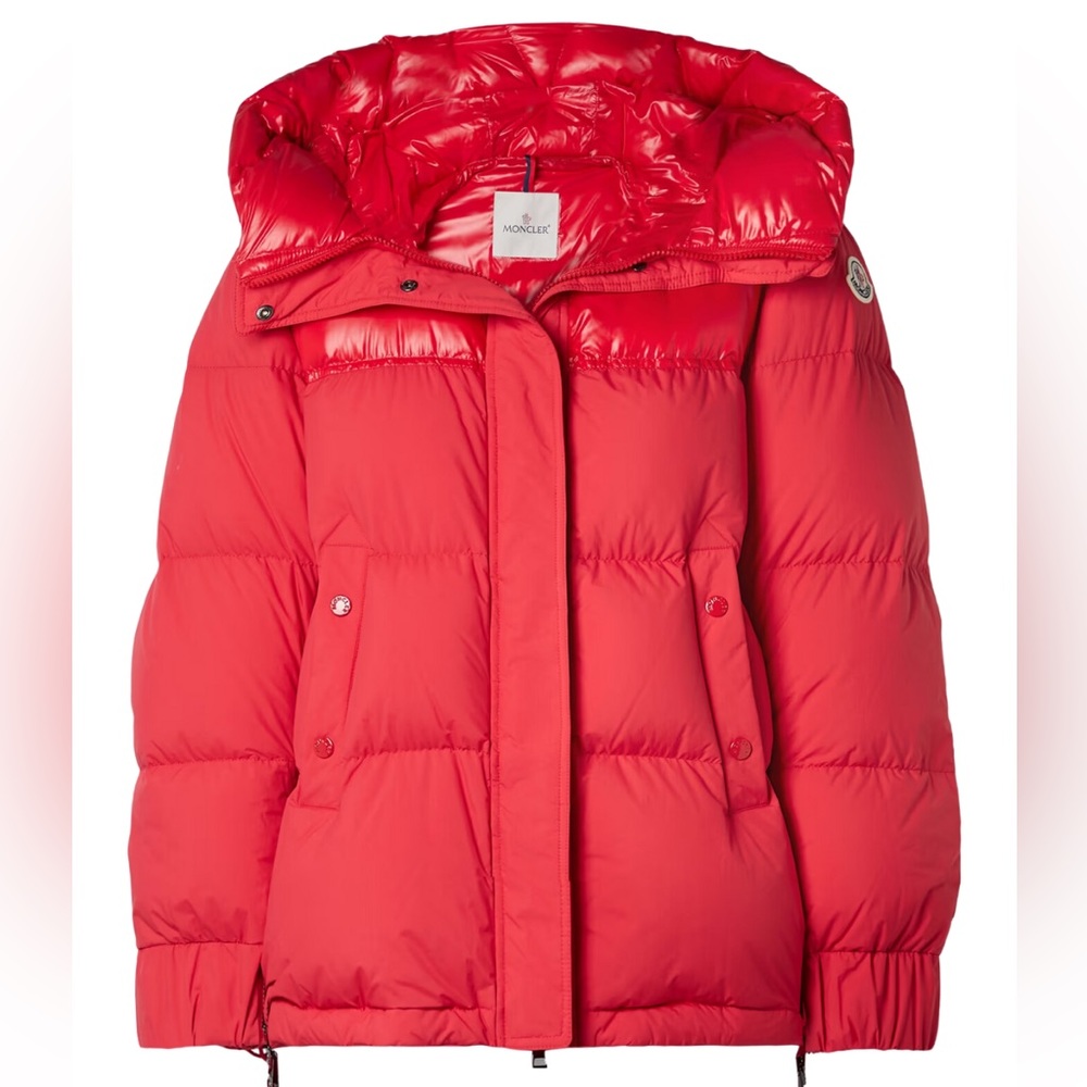MONCLER • Etival hooded quilted shell down jacket